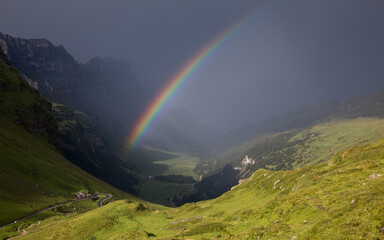 rainbow at klaussenpass