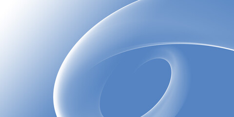 Abstract soft blue background with wavy lines for banner design template
