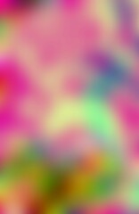 Abstract multicolored background. Blurred spots and lines. Neon. Background for the cover of a notebook, book. A screensaver for a laptop.