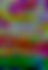 Abstract multicolored background. Blurred spots and lines. Neon. Background for the cover of a notebook, book. A screensaver for a laptop.