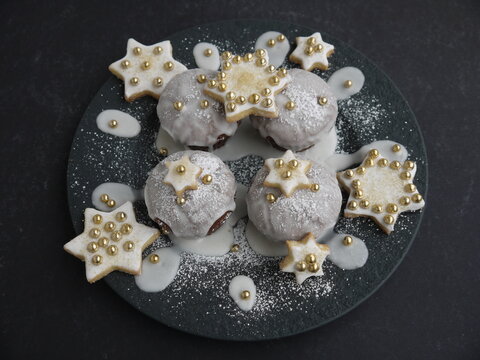 Winterliche Muffins