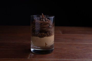 Chocolate glass deseart