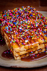 Perruvian turrondoña pepa