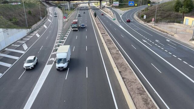 Transport intersection in city suburbs