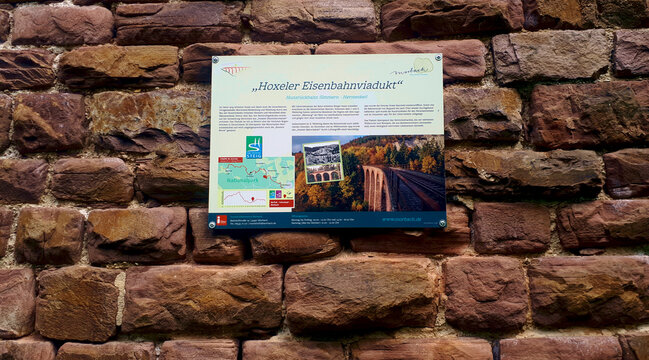 Eisenbahn-Viadukt Hoxel bei Morbach im Hunsr&uuml;ck