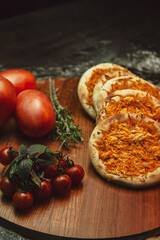 sfirra of chicken (Esfirra de Frango)