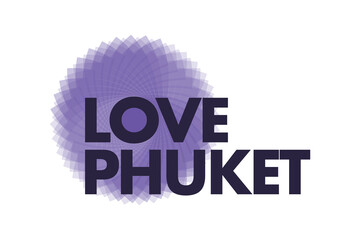 Modern, simple, vibrant typographic design of a saying 