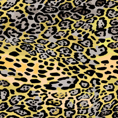 Full seamless leopard cheetah texture animal skin pattern vector. Illustration design for textile fabric printing. Suitable for fashion use.