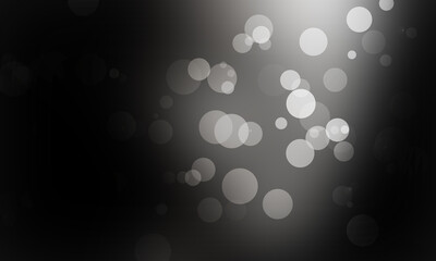 abstract background with bokeh defocused lights and shadow cityscape, vintage or retro color glow wallpaper effect picture