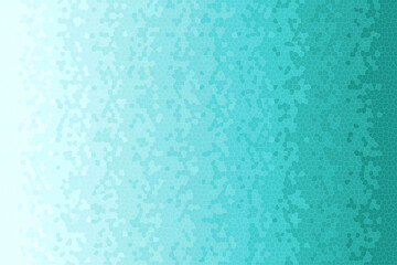 Abstract mosaic blue gradient geometric background.