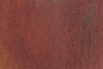 Panoramic grunge rusty metal texture, rust and oxidized metal background. Old metal iron panel. 