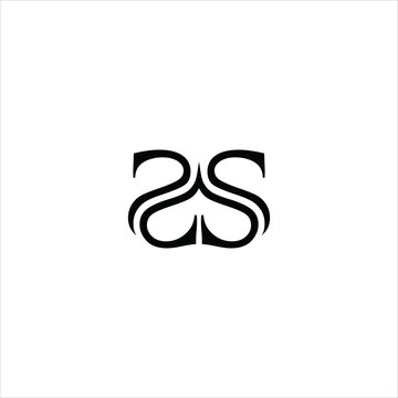 letter s s logo vector creative template