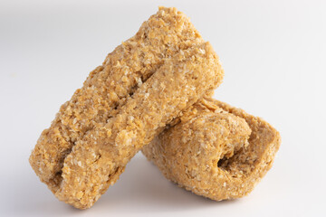 Indian traditional sweets for Makar Sankranti Or Lohri Mithai Gajak Also Known As Gur Gajjak, Gazak, Gachak Til Patti Or Papdi, Chikki Is Made Of Jaggery Gud, Almonds Badam And Pistachio