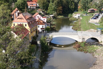 Fototapeta na wymiar Brücke über die Spree in Bautzen