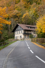 Fototapeta na wymiar Beautiful city of Vaduz - Liechtenstein