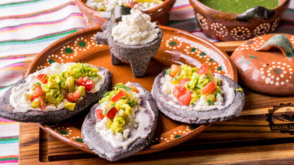 Comida típica mexicana, tlacoyo.