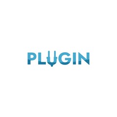 Plug in logo, icon and template. technology