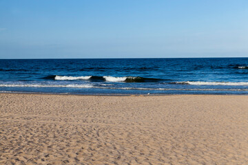 cold Baltic sea in August