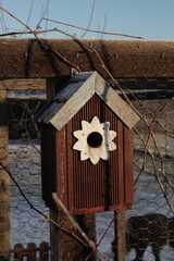 bird house in the woods