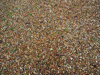 Base compacted sand and grit or gravel