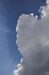 CLOUDS CLOUD SKY SUN BLUE