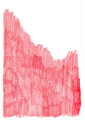 abstract background handdrawn red pencils