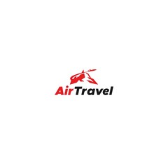 Minimalist simple design Air Travel logo design