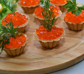 Red caviar for the New Year