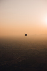 Hot Air Balloon at Sunrise