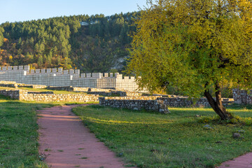 Ruins of medieval fortificated city of Krakra, Bulgaria