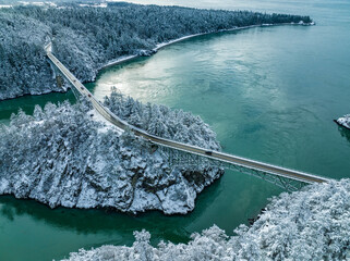 Deception Pass Aerial