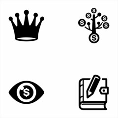 SEO And Online Marketing Black Icon Set 3