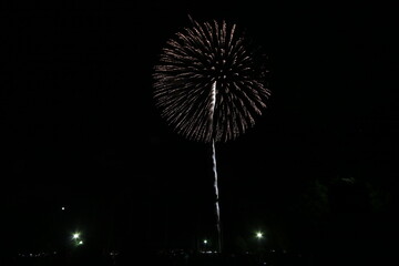 名古屋港冬花火