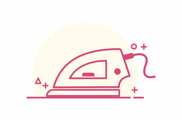 iron electronic icon