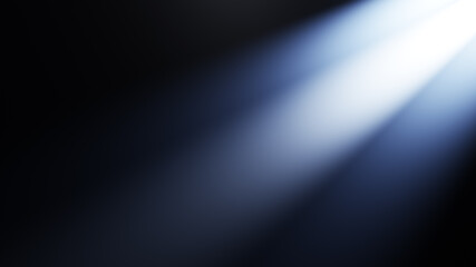 Specks of dust floating a beam of light with Particles