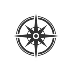 Compass icon vector symbol illustration EPS 10