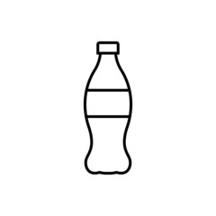 Bottle logo icon design template vector