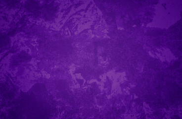 abstract ink purple hand painted acrylic brush watercolor texture with grunge futuristic pattern on purple.