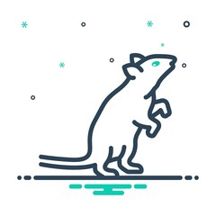Mix icon for rat mouse