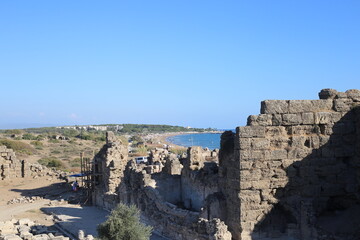 ruins of the old castle