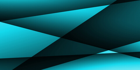 Abstract Cyan and Blue Background Wallpaper Design. Modern elegant backdrop