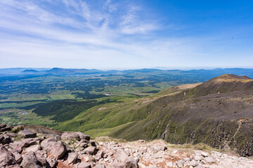 九重連山　登山