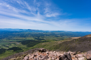 九重連山　登山