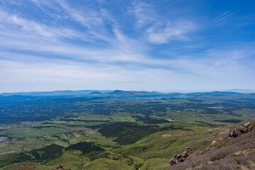 Fototapeta premium 九重連山 登山