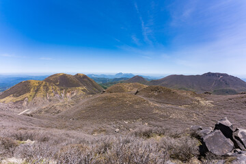 九重連山　登山