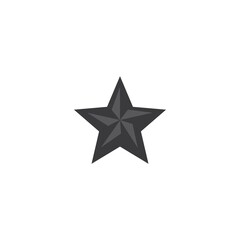Star icon Template vector illustration design