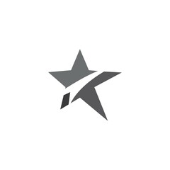 Star icon Template vector illustration design
