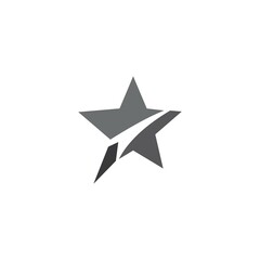 Star icon Template vector illustration design
