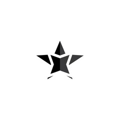 Star icon Template vector illustration design