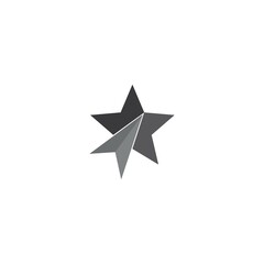 Fototapeta premium Star icon Template vector illustration design